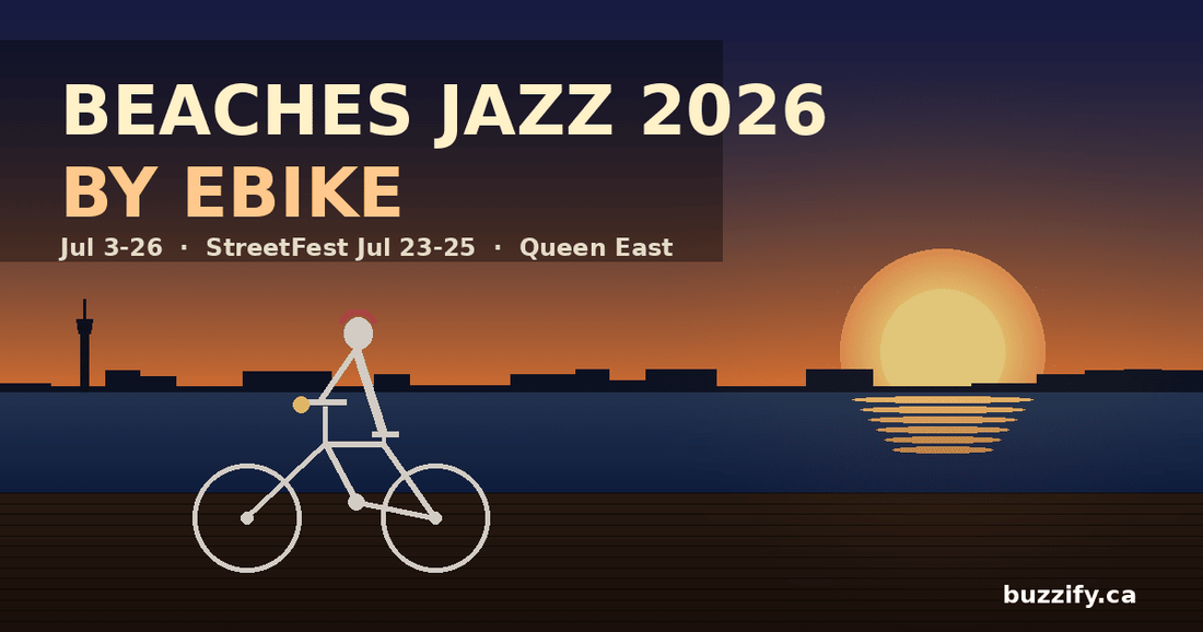 Beaches Jazz Festival 2026 by Ebike: StreetFest Closures, the East-End Route Map, and the Right Bike for Queen East - Buzzify