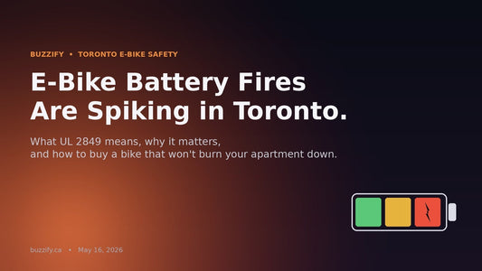 E-Bike Battery Fires Are Spiking in Toronto. Here's How to Buy a Bike That Won't Burn Your Apartment Down. - Buzzify