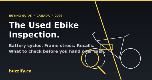 How to Buy a Used Ebike in Canada Without Getting Burned: A 2026 Inspection Guide - Buzzify