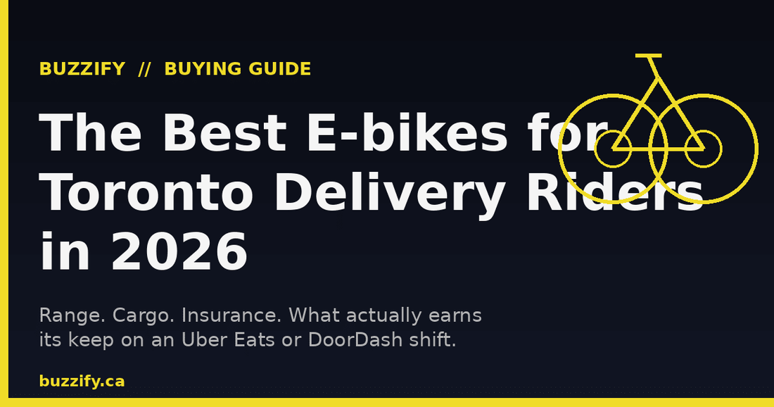 The Best E-bikes for Toronto Delivery Riders in 2026 - Buzzify