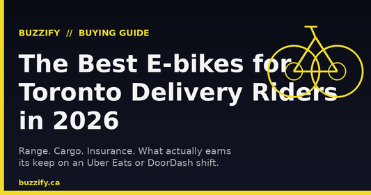 The Best E-bikes for Toronto Delivery Riders in 2026 - Buzzify
