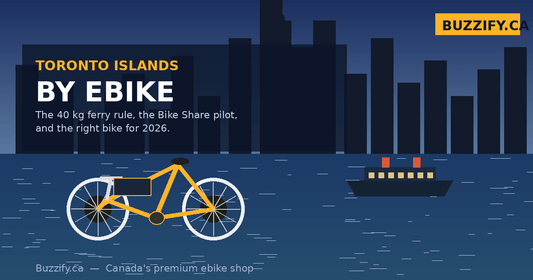 Toronto Islands by ebike in 2026: the 40 kg rule, the Bike Share pilot, and the right bike - Buzzify