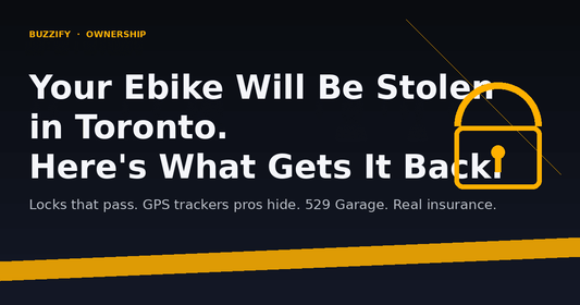 Your Ebike Will Be Stolen in Toronto. Here's What Actually Gets It Back. - Buzzify