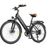 isinwheel Ucitys Electric Cruiser Bike Carbon Black