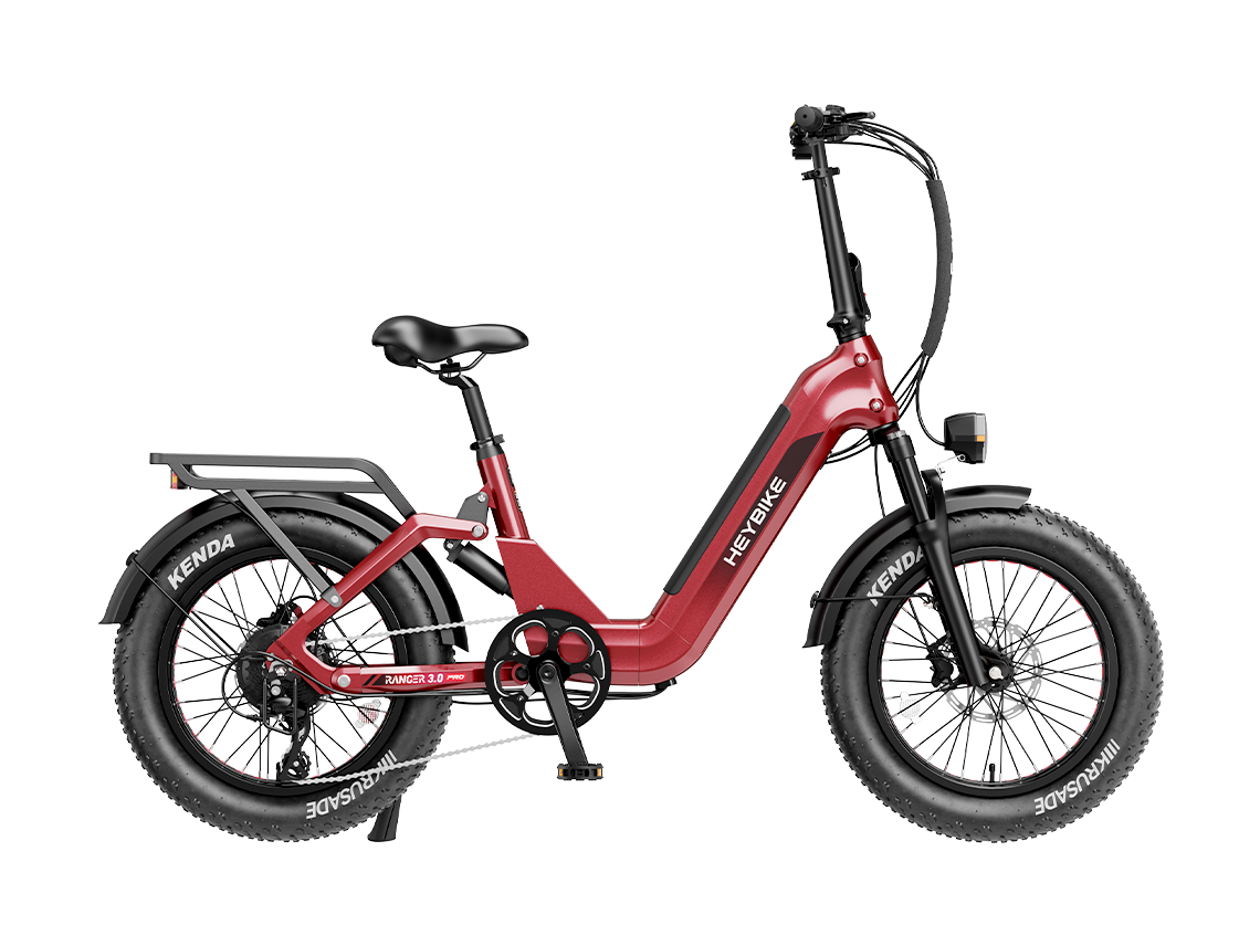 Heybike Ranger 3.0 Pro folding fat tire electric bike