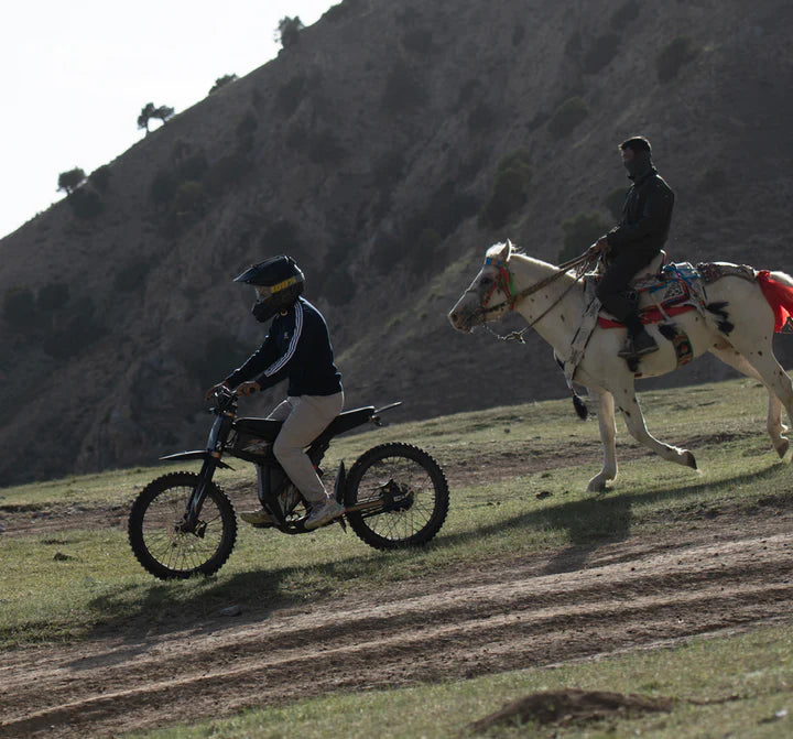 Heavy-duty 230MM dual hydraulic disc brakes