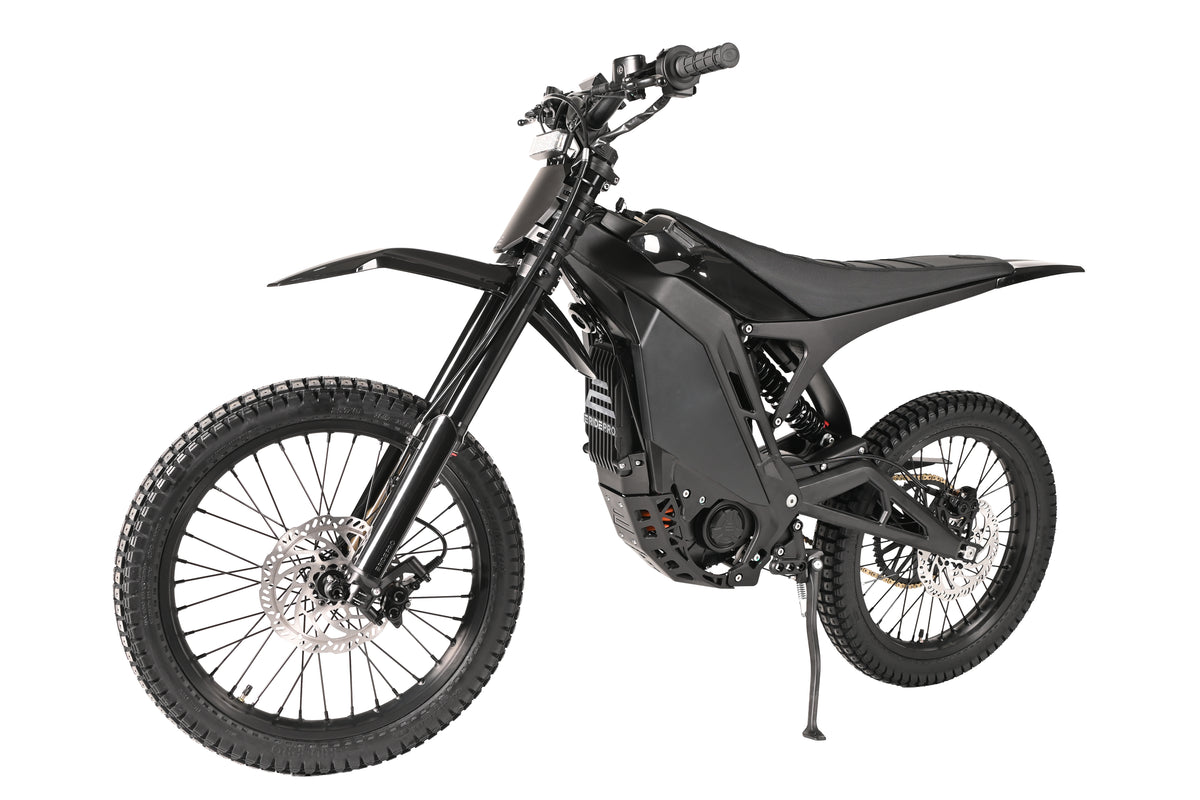 E Ride Pro 4.0 electric dirt bike side profile