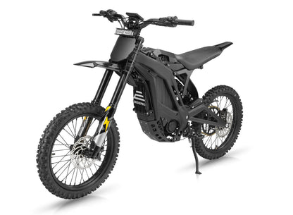 E Ride Pro S 17 inch electric dirt bike - front angle
