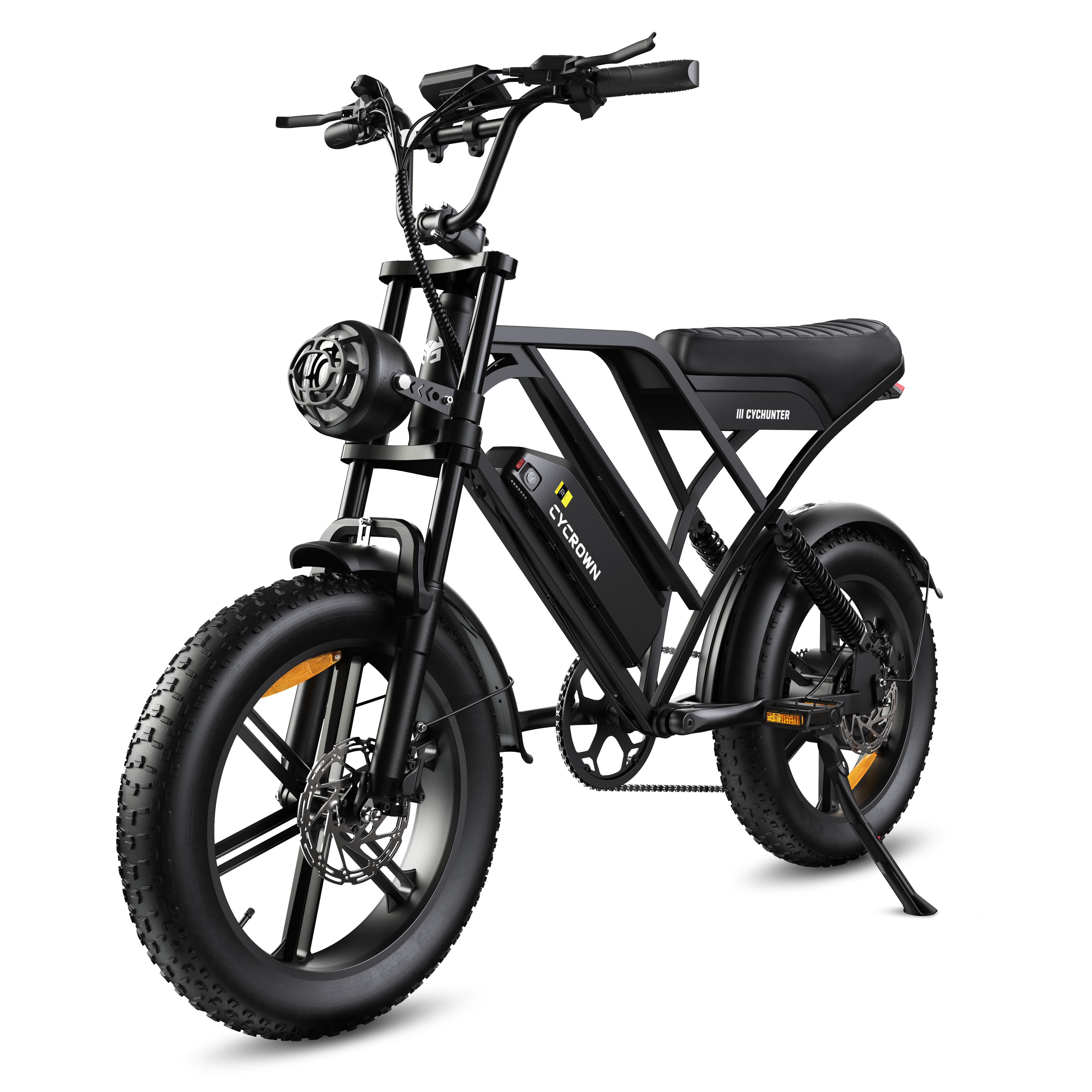 Cycrown CycHunter electric bike front angle
