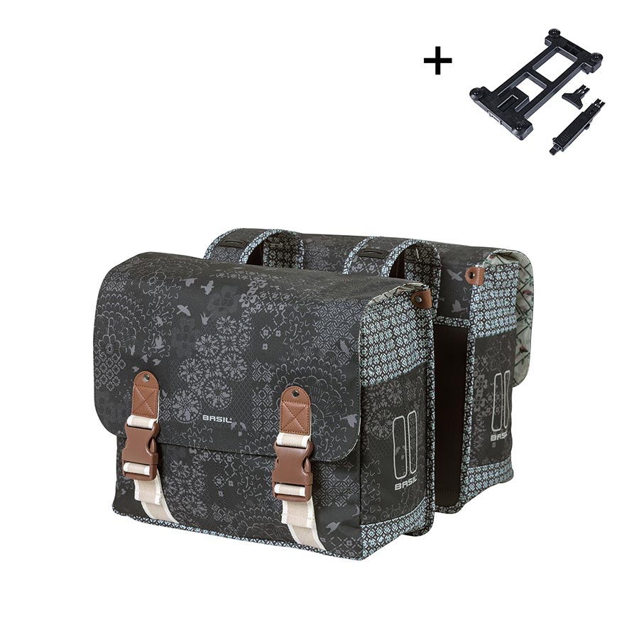 Basil Bohème Double - Buzzify-Panniers-Basil