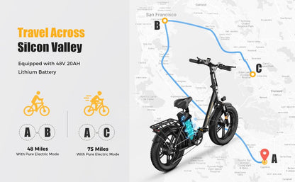 Cycrown CycFree Max 20Ah - Buzzify - E - Bikes - Cycrown