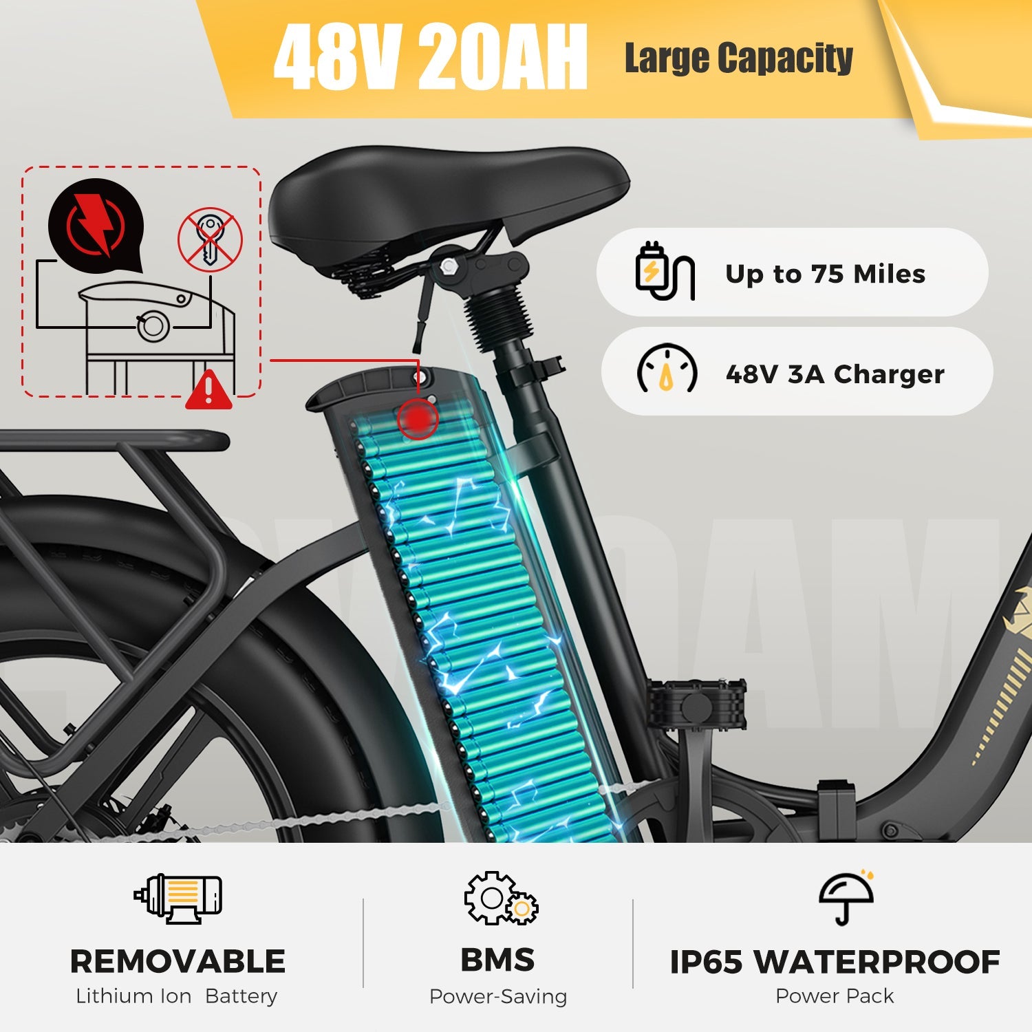 Cycrown CycFree Max 20Ah - Buzzify - E - Bikes - Cycrown