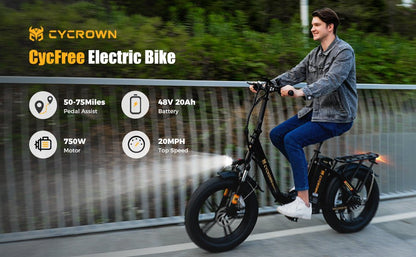 Cycrown CycFree Max 20Ah - Buzzify - E - Bikes - Cycrown