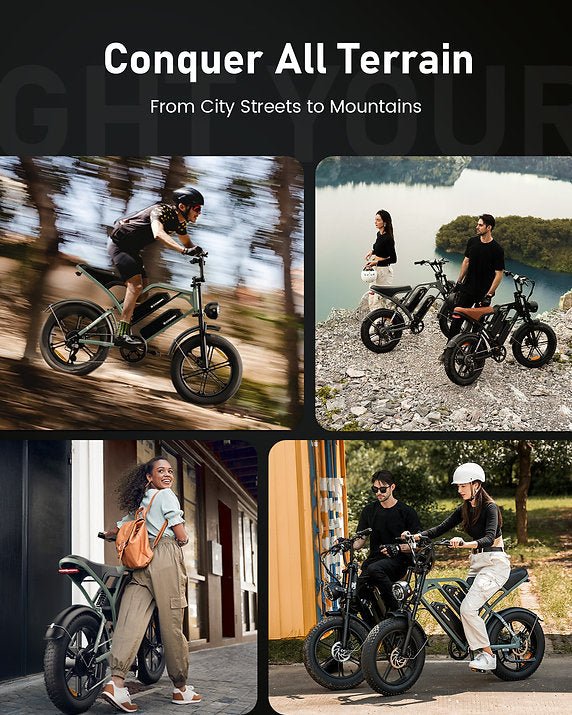 Cycrown CycHunter 26Ah Electric Bike - Buzzify - E - Bikes - Cycrown