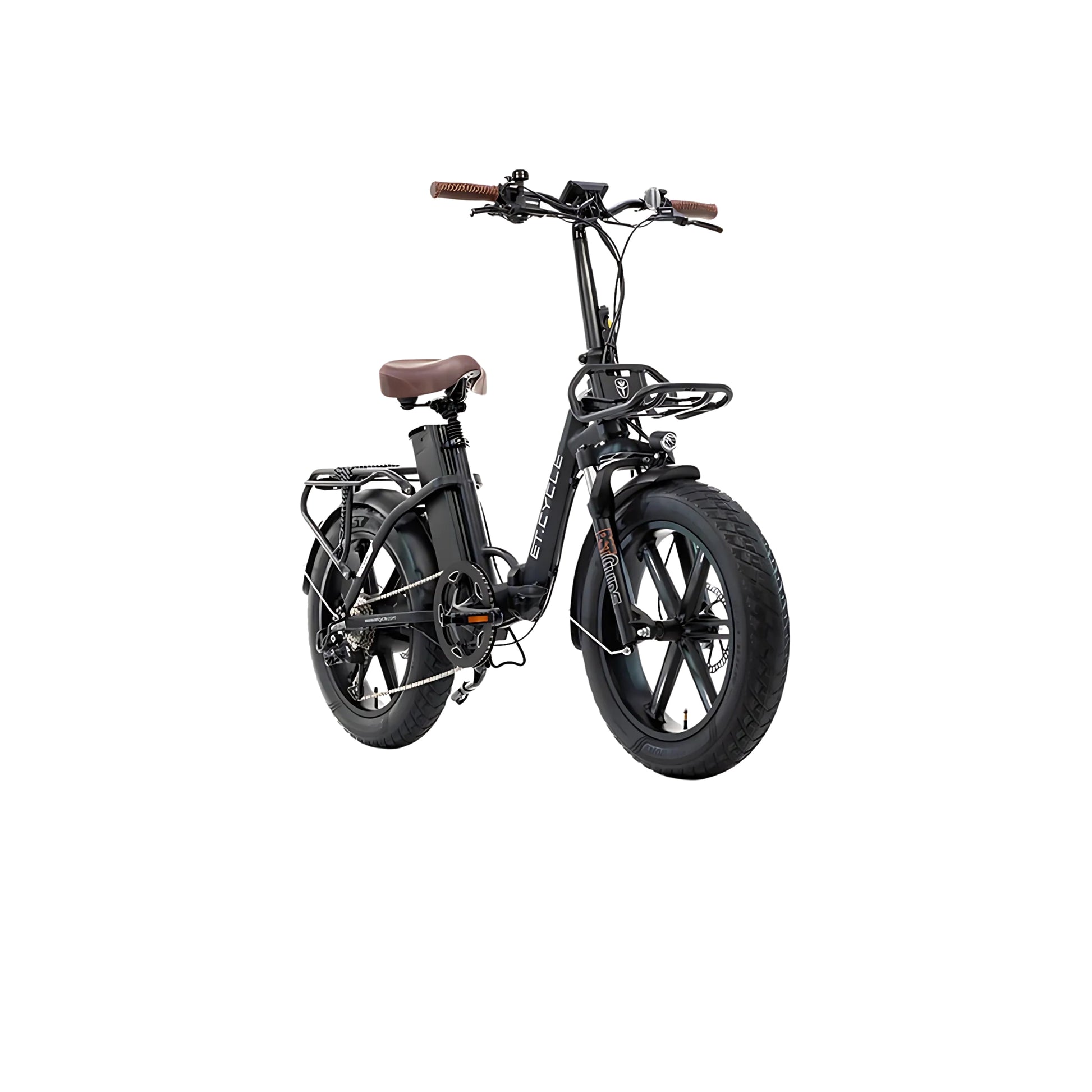 ET Cycle F1000 Electric Fat - Tire Folding E - Bike - Buzzify - E - Bikes - NCM