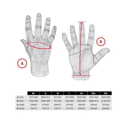 Five Gloves RC-Trail Gel - Buzzify-Short Finger Gloves-Five Gloves