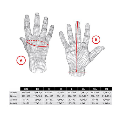 Five Gloves RC3 Gel - Buzzify-Short Finger Gloves-Five Gloves
