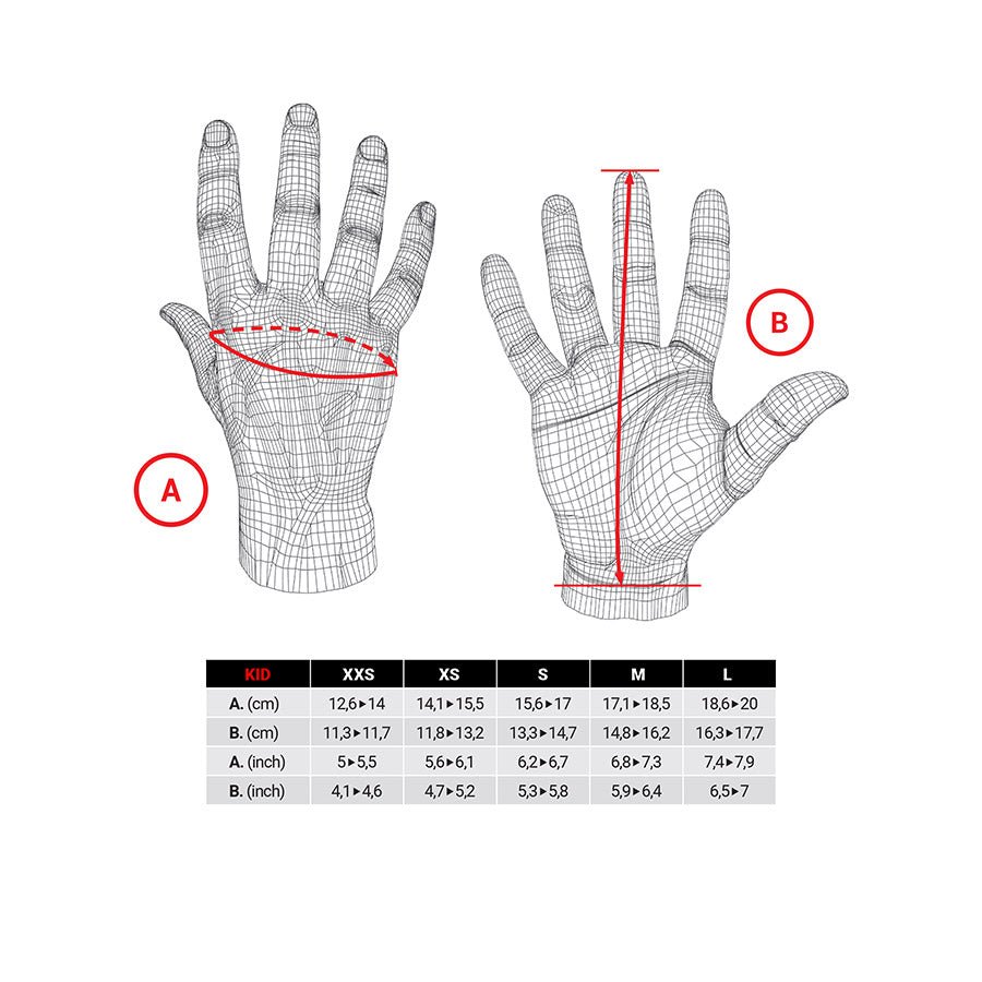 Five Gloves XR-Ride Kids - Buzzify-Youth Gloves-Five Gloves