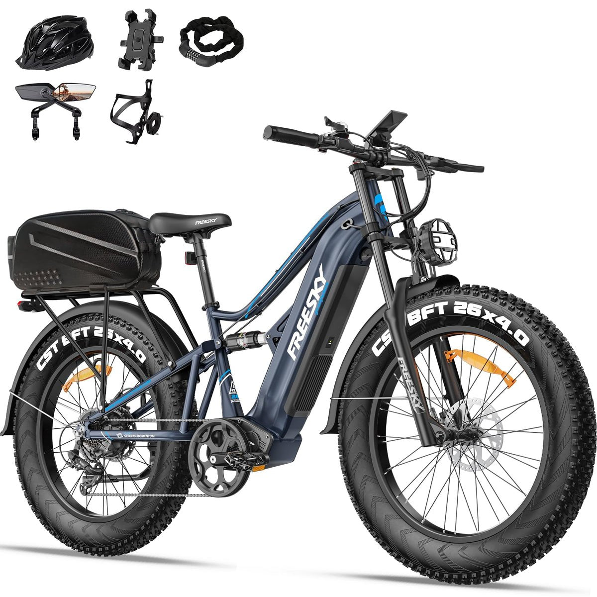 Freesky Swift Horse Pro Electric Bike - Buzzify - E - Bikes - Freesky