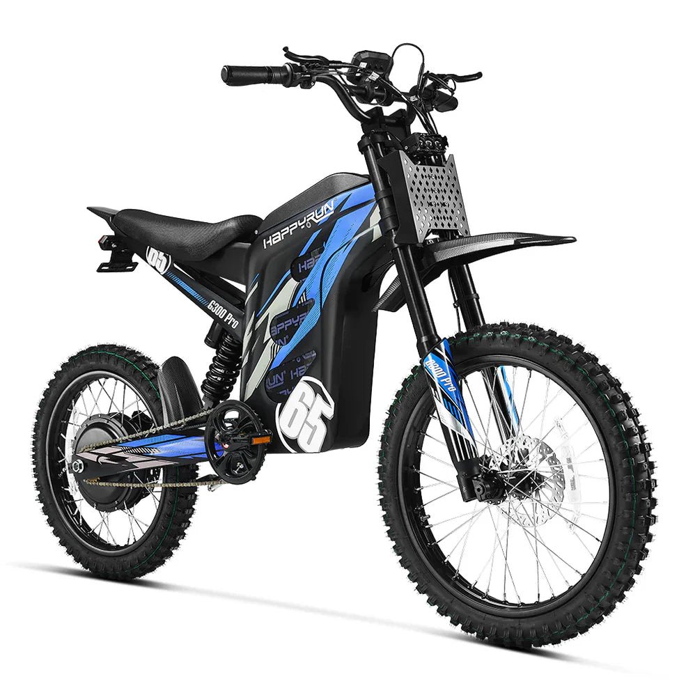 HappyRun 6500W Electric Dirt Bike G300 Pro - Buzzify - Dirt Bikes - HappyRun
