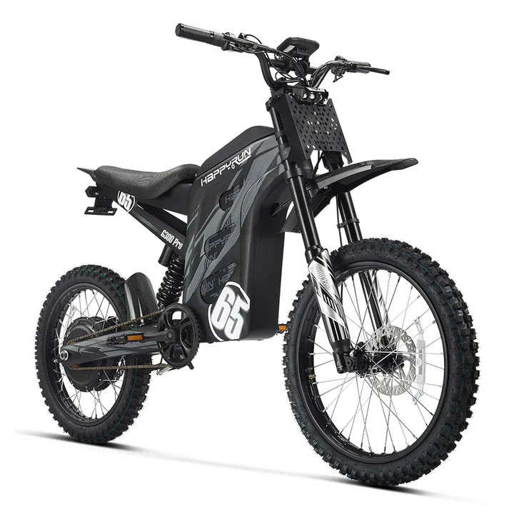 HappyRun 6500W Electric Dirt Bike G300 Pro - Buzzify - Dirt Bikes - HappyRun