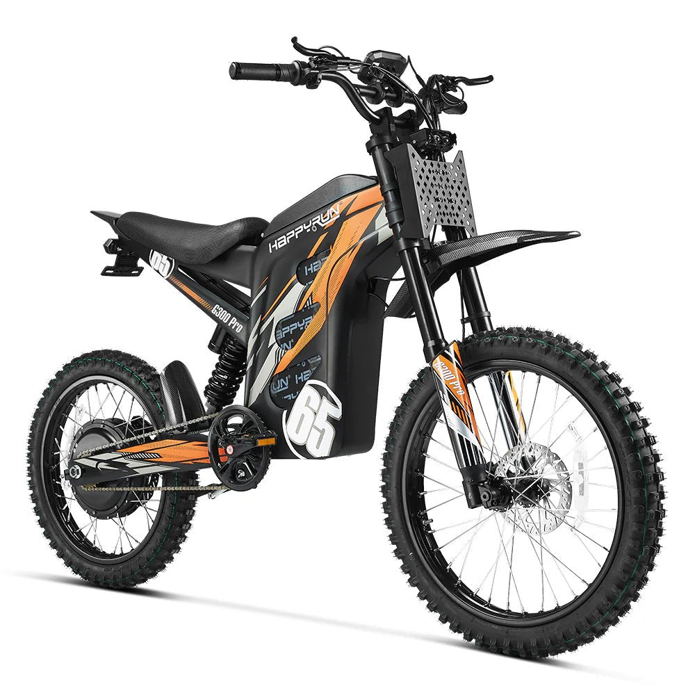 HappyRun 6500W Electric Dirt Bike G300 Pro - Buzzify - Dirt Bikes - HappyRun