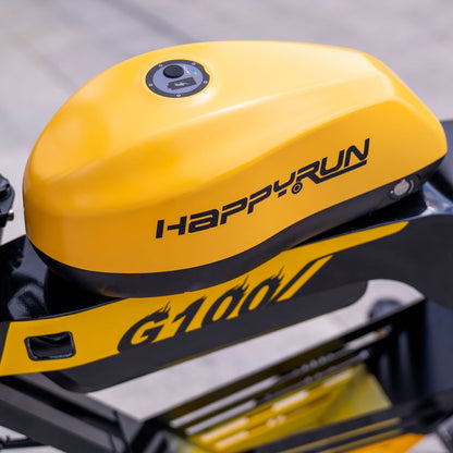 HappyRun G100 Electric Motorbike — Long Range Dual Battery - Buzzify-Electric Bike-HappyRun