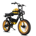 HappyRun G100 Electric Motorbike — Long Range Dual Battery - Buzzify-Electric Bike-HappyRun