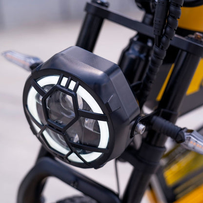 HappyRun G100 Electric Motorbike — Long Range Dual Battery - Buzzify-Electric Bike-HappyRun