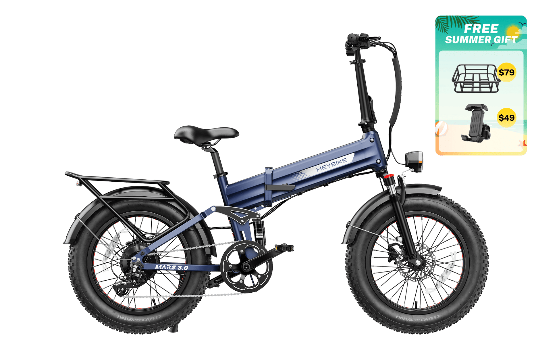 Heybike Mars 3.0 - Buzzify-Electric Bike-Heybike