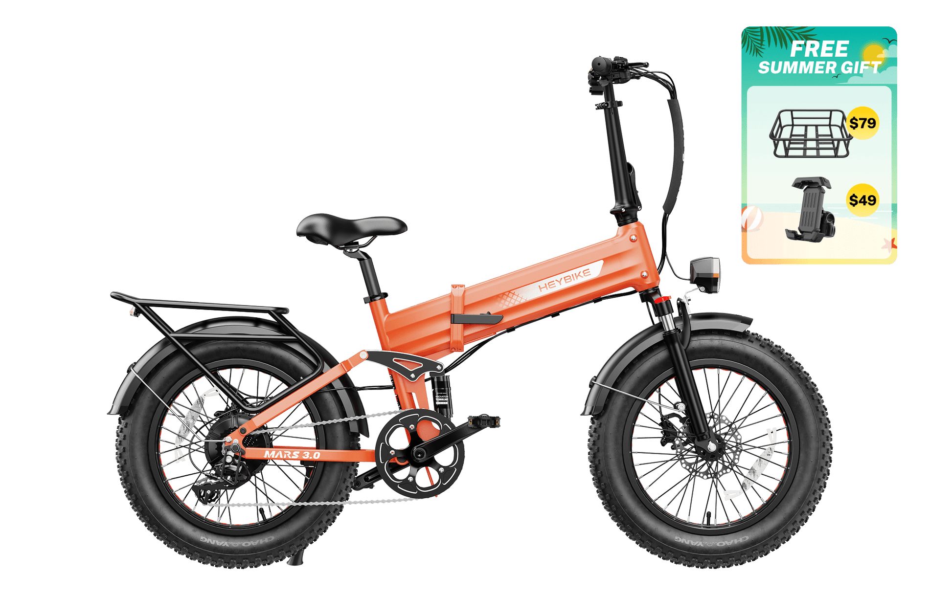 Heybike Mars 3.0 - Buzzify-Electric Bike-Heybike