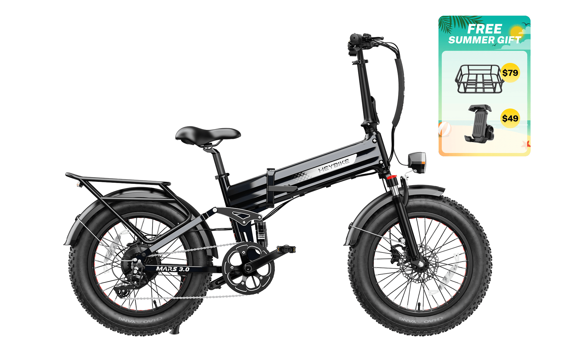 Heybike Mars 3.0 - Buzzify-Electric Bike-Heybike