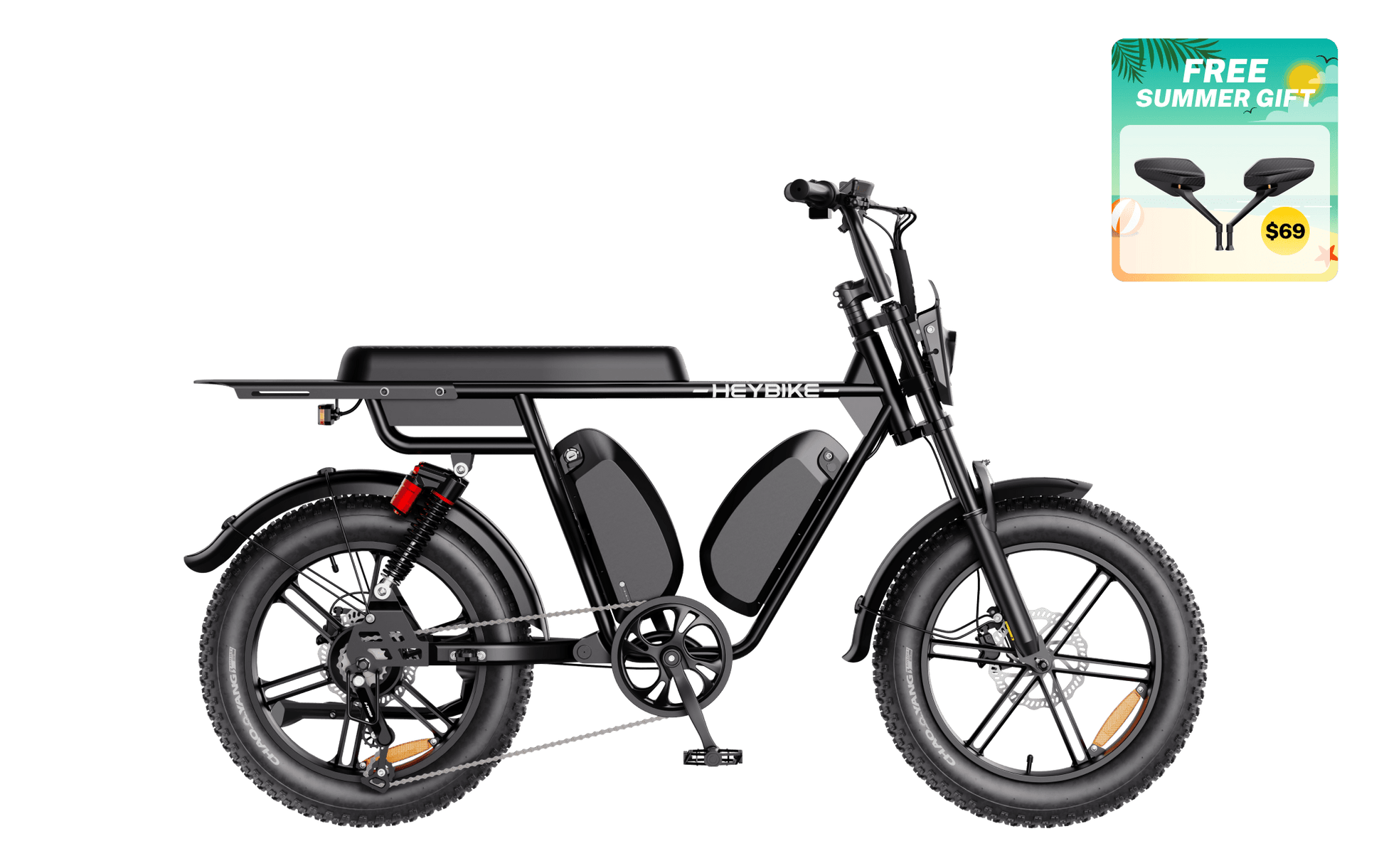 Heybike Saturn - Buzzify-Electric Bike-Heybike