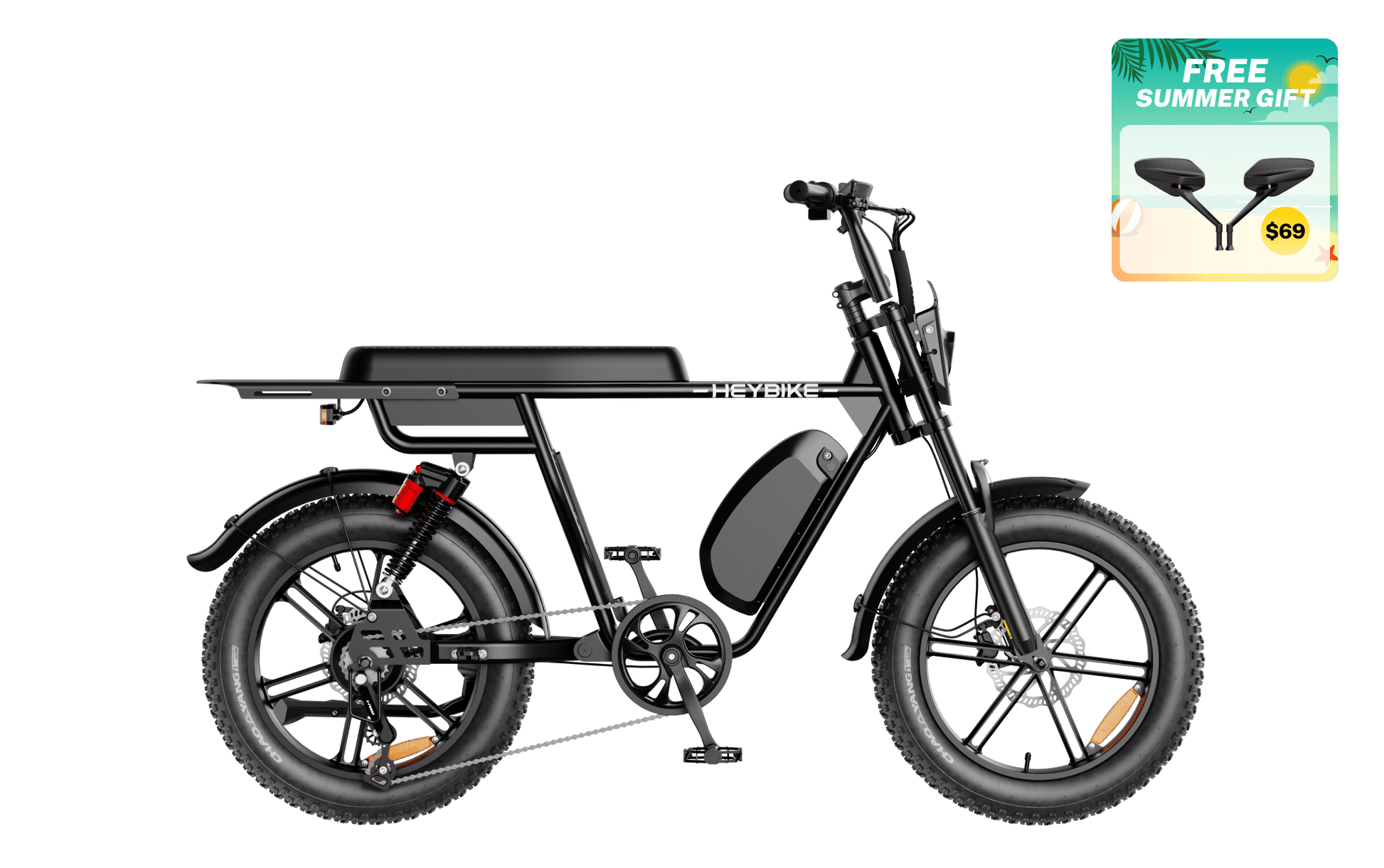 Heybike Saturn - Buzzify-Electric Bike-Heybike