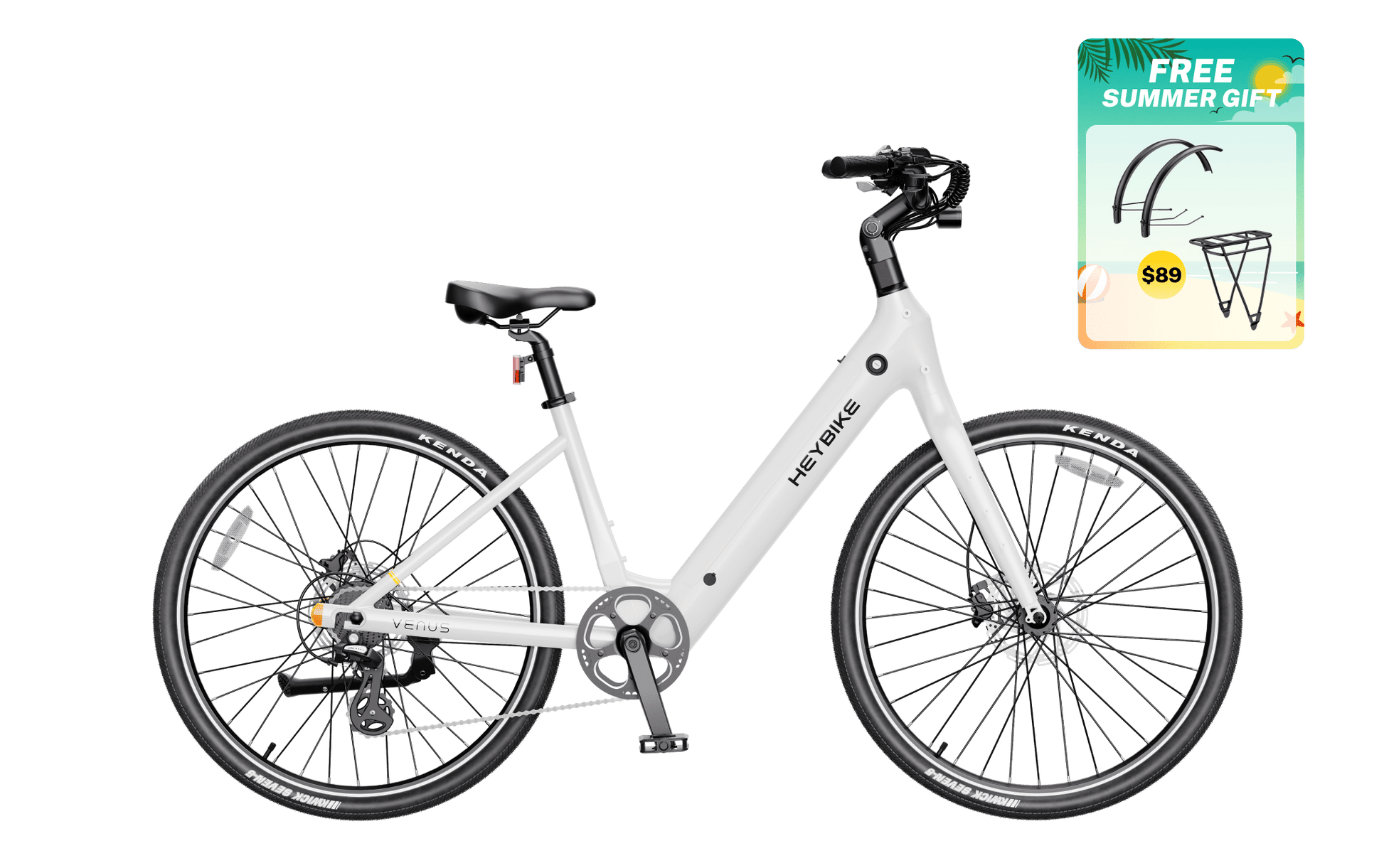 Heybike Venus - Buzzify-Electric Bike-Heybike