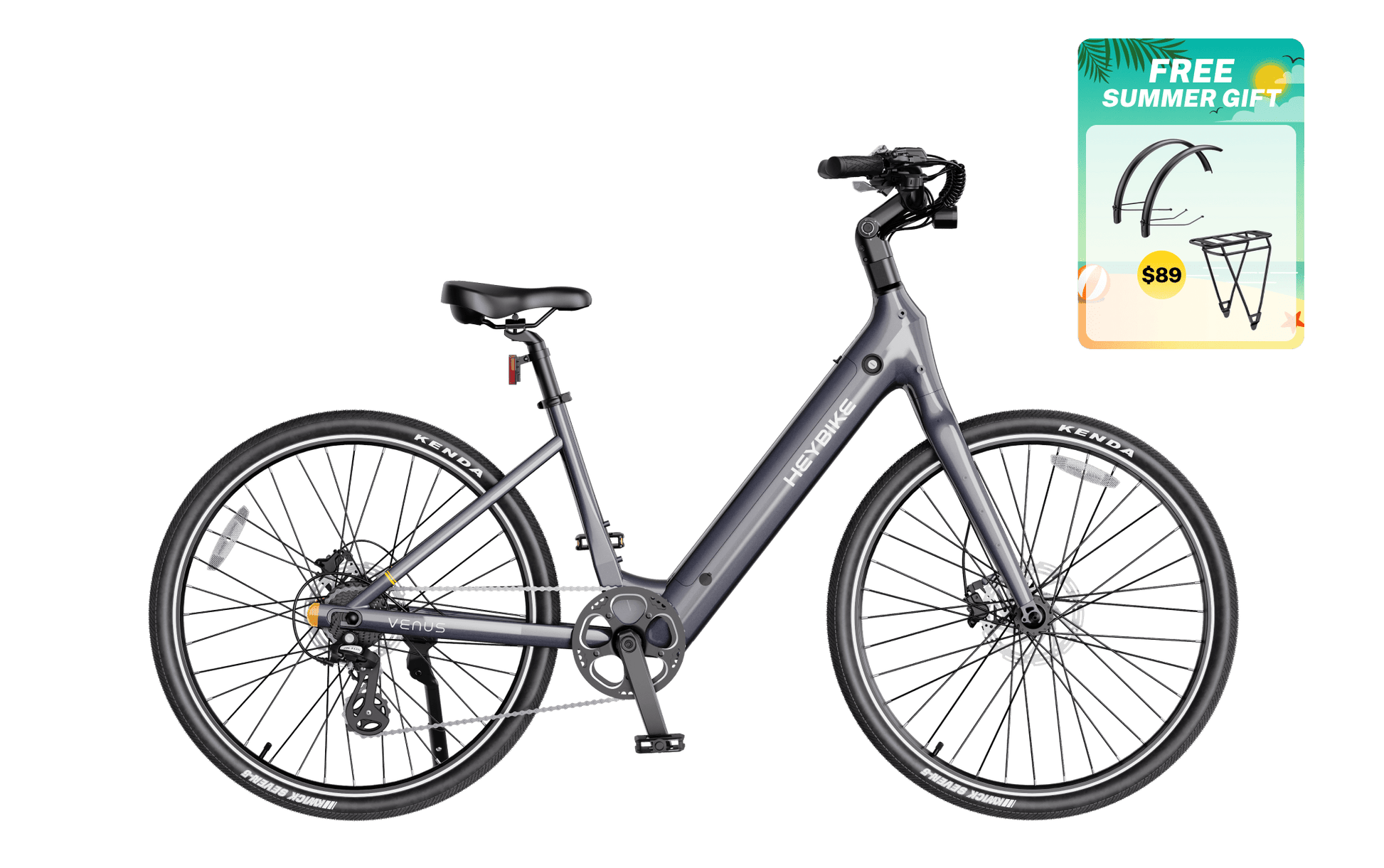 Heybike Venus - Buzzify-Electric Bike-Heybike
