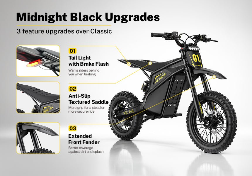 Heybike Villain - Buzzify-Electric Dirt Bike-Heybike