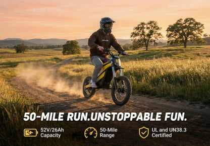 Heybike Villain - Buzzify-Electric Dirt Bike-Heybike