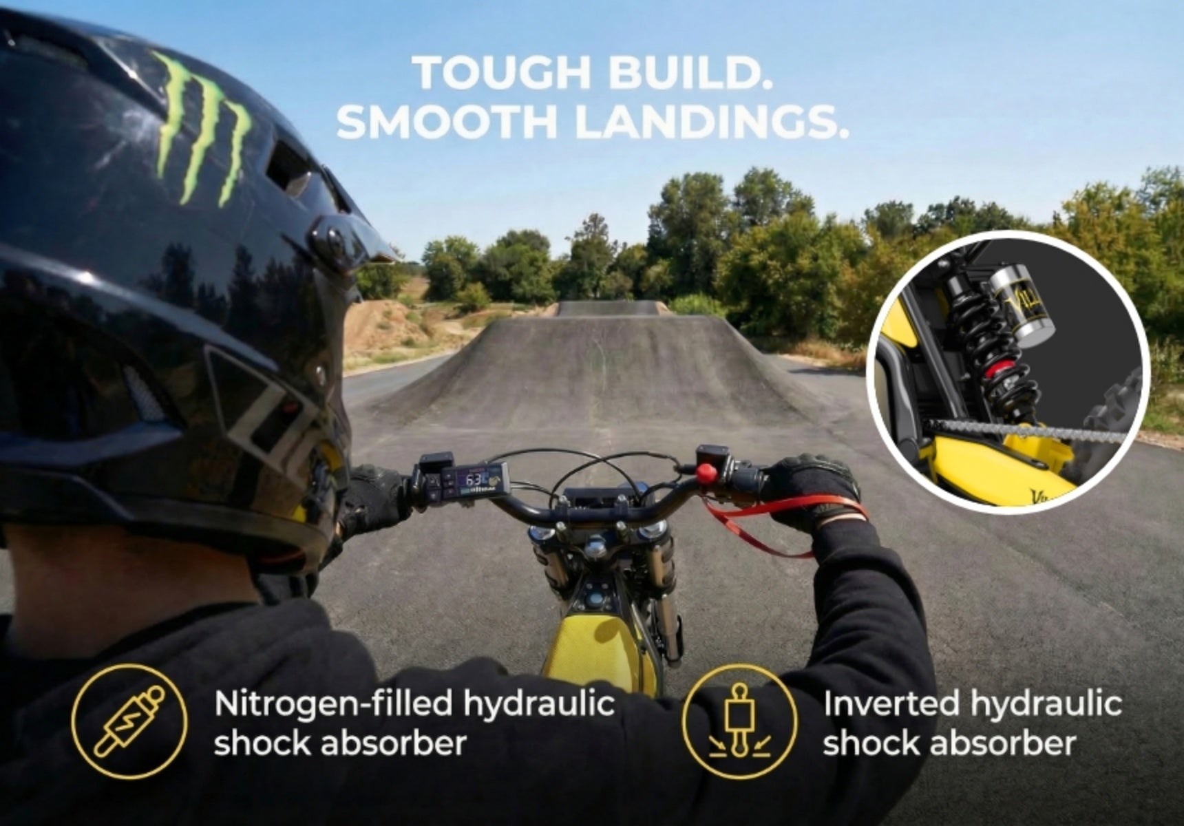 Heybike Villain - Buzzify-Electric Dirt Bike-Heybike