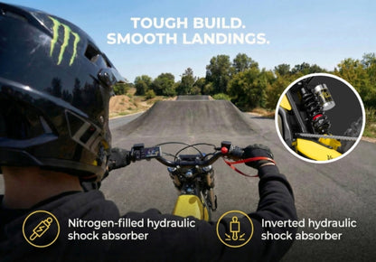 Heybike Villain - Buzzify-Electric Dirt Bike-Heybike