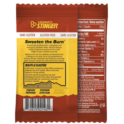 Honey Stinger Organic Gluten Free Waffles - Buzzify-Bars-Honey Stinger