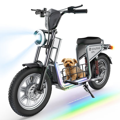 isinwheel H7Pro 1200W Electric Scooter with Seat - Buzzify-Electric Scooter-isinwheel
