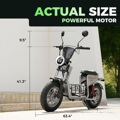 isinwheel H7Pro 1200W Electric Scooter with Seat - Buzzify-Electric Scooter-isinwheel