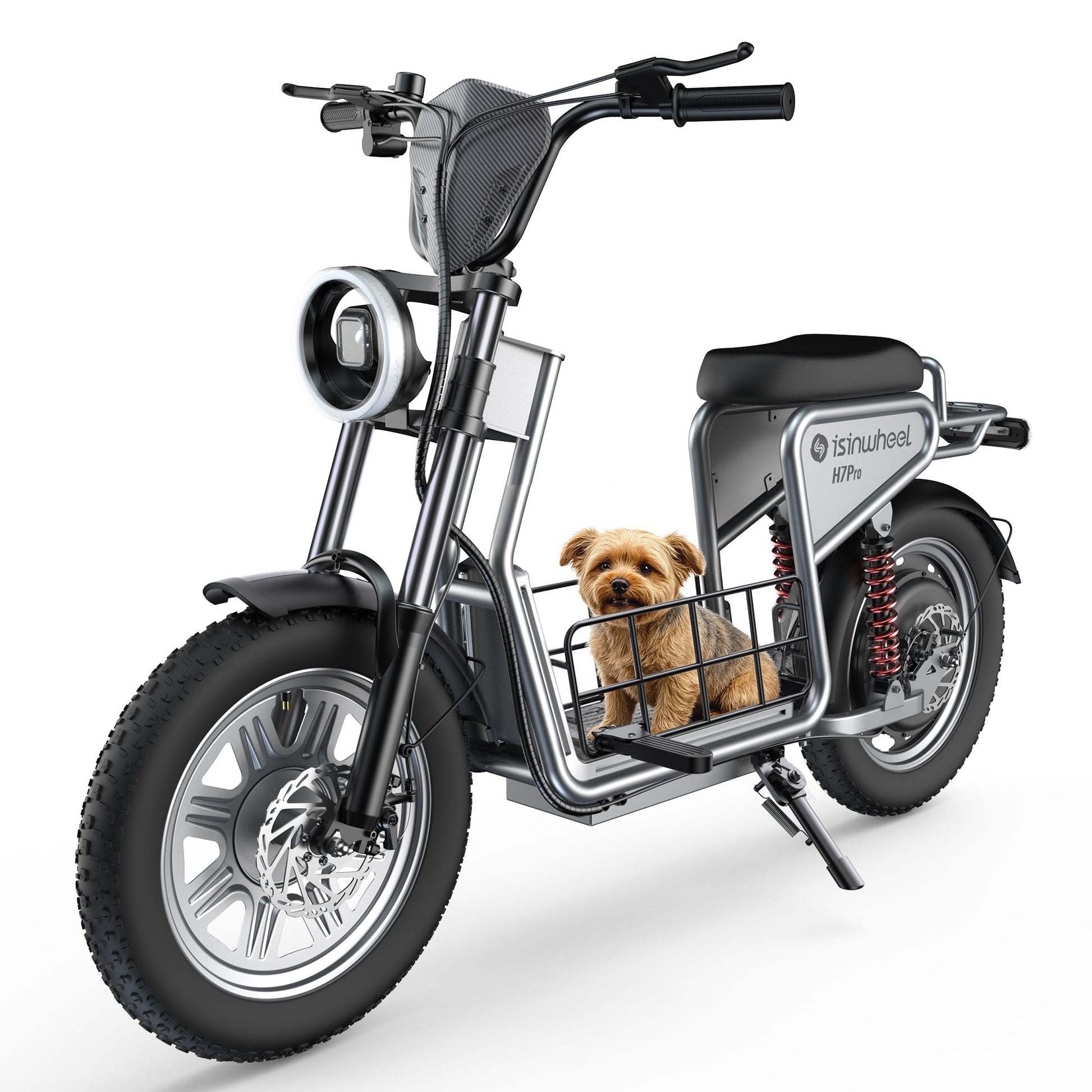 isinwheel H7Pro 1200W Electric Scooter with Seat - Buzzify-Electric Scooter-isinwheel