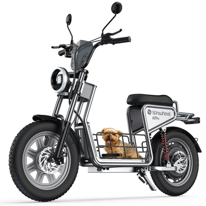 isinwheel H7Pro 1200W Electric Scooter with Seat - Buzzify-Electric Scooter-isinwheel