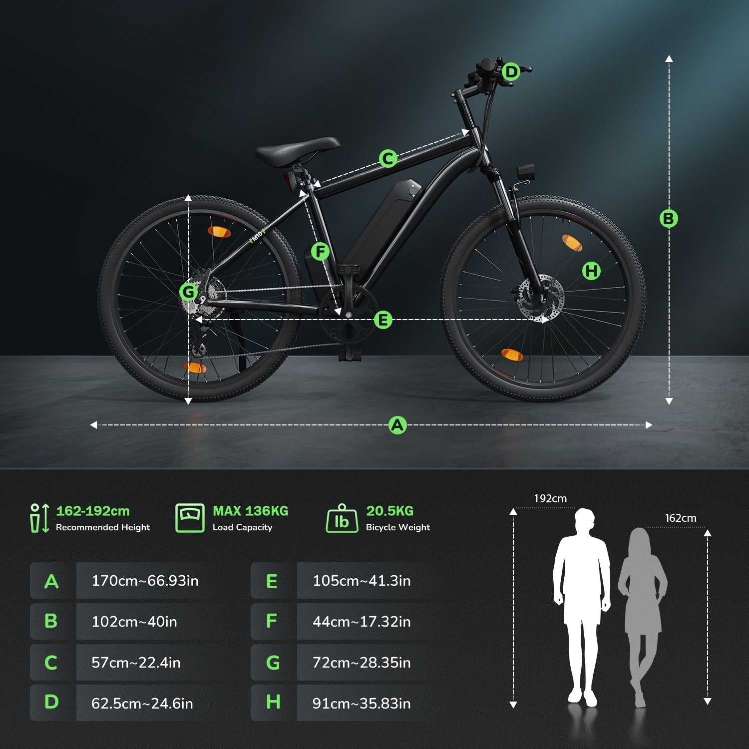 isinwheel M10s 750W Electric Commuter Bike - Buzzify-City/Commuter-Isinwheel