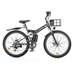 isinwheel M40 750W Folding Electric Bike with Basket - Buzzify-Electric Bike-isinwheel