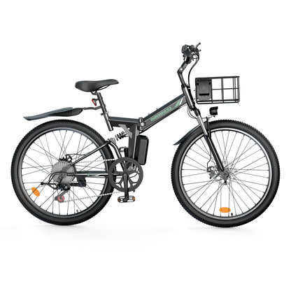 isinwheel M40 750W Folding Electric Bike with Basket - Buzzify-Electric Bike-isinwheel