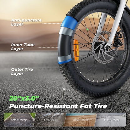 isinwheel U7 1000W Cargo Electric Bike - Buzzify-Electric Bike-isinwheel