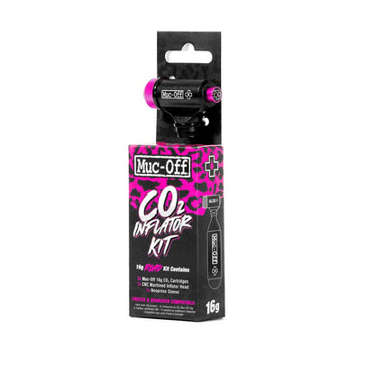 Muc-Off CO2 Inflator Kit - 16g Road - Buzzify-CO2 Inflators-Muc-Off